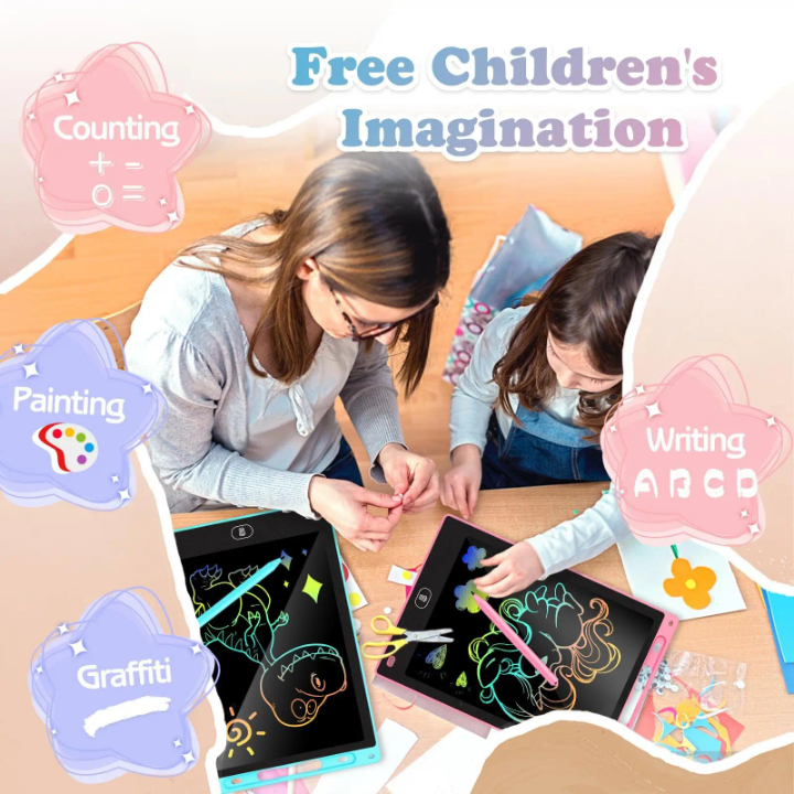 Ardoise Électronique LCD – Écriture et Dessin Sans Papier pour Enfants et Adultes