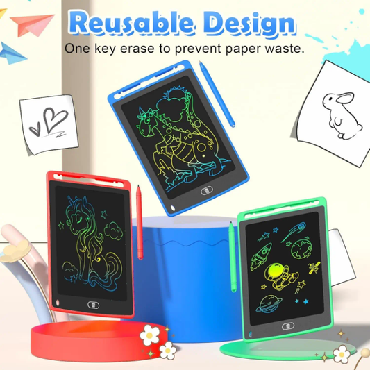 Ardoise Électronique LCD – Écriture et Dessin Sans Papier pour Enfants et Adultes