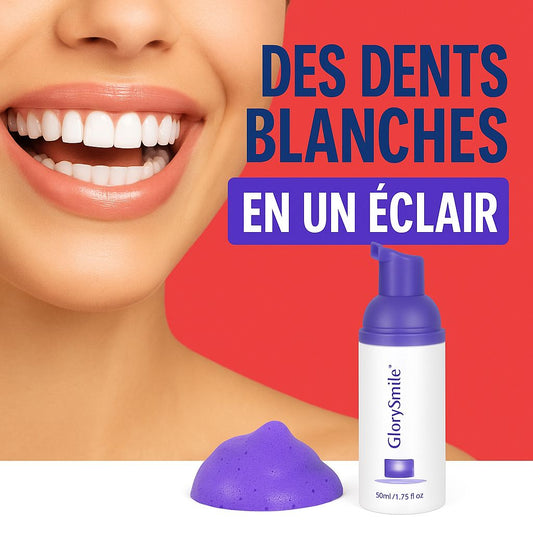 Glory Smile V34 – Mousse Blanchissante Dentaire Professionnelle